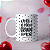 CANECA DE LOUÇA VOCE E MEU GRANDE AMOR PERSONALIZADO - Imagem 1