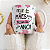 CANECA DE LOUÇA FELIZ DIA DAS MÃES PARA MAMÃE DO ANO PERSONALIZADO - Imagem 1