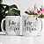 CANECA DE LOUÇA FELIZ DIA DAS MÃES FLORAL PERSONALIZADO - Imagem 1