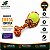 BRINQ. CORDA C/2 NOS C/1 BOLA 28CM - Imagem 1