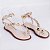 Sandalia Rasteira Iris Off White - Imagem 1