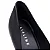 Scarpin Bico Fino em Couro Preto Lialine - Imagem 5