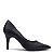 Scarpin Bico Fino em Couro Preto Lialine - Imagem 1