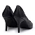 Scarpin Bico Fino em Couro Preto Lialine - Imagem 3