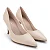 Scarpin Feminino Bico Fino em Couro Sand Lialine - Imagem 2
