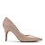 Scarpin Feminino Bico Fino em Couro Nude Lialine - Imagem 1