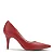 Scarpin Feminino Bico Fino em Couro Red LiaLine - Imagem 1