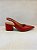 Slingback Bico Fino com Salto Bloco em Couro Lialine - Imagem 4