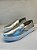 Tênis Slip On Feminino Prata em Couro Lialine - Imagem 2
