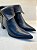Bota Feminina Paraonda em Couro Azul Marinho - Imagem 6