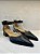 Scarpin Paraonda em Couro Preto - Imagem 2