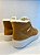 Tênis Bota Forrada Caramelo com Solado Off White QUIZ - Imagem 2