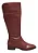 Bota Cano Alto Merlot em Couro Santa Lolla - Imagem 1