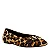 Sapatilha Animal Print com Bico Redondo em Couro Santa Lolla - Imagem 2
