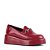 Mocassim Plataforma Feminino Di Valentini Inspiração Gucci Vermelho Impactante, Moderno e Fashion - Imagem 1