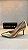 Scarpin Bico Fino em Couro Prata e Dourado Lialine - Imagem 3