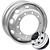 Roda Speed Max 22.5 x 8.25 10 Furos (295/80) - Imagem 1