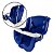 Balanço Infantil Bebê Kids Criança Com Cinto + Cordas Brinde Azul - Imagem 4