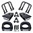 Kit Lift Suspensão Levantar Fiat Strada Ano 1998 A 2019 - Imagem 2