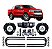 Kit Lift Ergue Sua Suspensão Ford Ranger 2012 2020 Soldado - Imagem 1