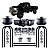 Kit Lift Para Levantar F250 Suspensão 6cm Completo Soldado - Imagem 1