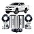 Kit Lift Hvs Completo Pickup Comfort Mitsubishi L200 Triton - Imagem 1