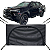 Bolsa Caçamba Ecobag Flash Cover S10 Midnight Protege Sua Carga Preto - Imagem 1