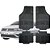 Tapete Automotivo Universal Preto 4 peças Borracha Voyage 2008 Á 2022 - Imagem 1