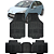 Tapete Automotivo Carpete Borracha Pvc Reforçado Com Tunel Citroen C3 - Imagem 1
