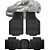 Tapete Automotivo Carpete Borracha Pvc Reforçado Com Tunel C4 Lounge - Imagem 1