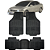 Tapete Automotivo Carpete Borracha Pvc Reforçado Com Tunel Civic G7 G8 - Imagem 1