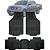 Tapete Automotivo Carpete Borracha Reforçado + Tunel Frontier Até 2016 - Imagem 1