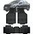 Tapete Automotivo Carpete Borracha Pvc Reforçado Com Tunel Onix Sedan - Imagem 1