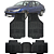 Tapete Automotivo Carpete Borracha PVC Reforçado Com Tunel 206 Sedan - Imagem 1