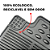 Tapete Automotivo Carpete PVC Borracha Reforçado Com Tunel City Sedan - Imagem 5