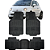Tapete Automotivo Carpete Borracha PVC Reforçado Com Tunel Fiat 500 - Imagem 1