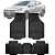 Tapete Automotivo Carpete Borracha PVC Reforçado Com Tunel HB20S Sedan - Imagem 1