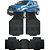 Tapete Automotivo Carpete Borracha PVC Reforçado Com Tunel Fiat Mobi - Imagem 1