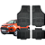 Jogo Tapete Automotivo Universal 4 Peça Preto Borracha Ford Ecosport - Imagem 1
