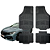 Jogo de Tapete Automotivo Universal 4 Peça PVC Borracha Civic G9 G10 - Imagem 1