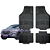 Jogo de Tapete Automotivo Universal 4 Peça PVC Borracha Hyundai Tucson - Imagem 1