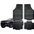 Jogo de Tapete Automotivo Universal 4 Peça PVC Borracha Jeep Cherokee - Imagem 1