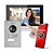 Kit Vídeo Porteiro IP híbrido Kis703y-p Hikvision Bivolt - Imagem 1