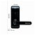 Fechadura Digital SL205 Com Biometria Senha Cartão E Chave - Imagem 8
