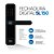 Fechadura Eletrônica SL150 Com Biometria De Embutir Papaiz - Imagem 9