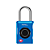 Cadeado TSA Digital com Biometria e senha 35B Papaiz Azul - Imagem 2