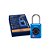 Cadeado TSA Digital com Biometria e senha 35B Papaiz Azul - Imagem 1