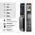Fechadura Digital Wifi FDH80 Prata Reconhecimento Facial 3D - Imagem 3