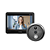 REEMBALADO - Olho Mágico Digital EZVIZ HP4 APP Campainha com Vídeo Full HD 1080p Preto - Imagem 2
