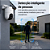 Câmera Wi-Fi Externa Pan/Tilt EZVIZ H8c 2K+ 4MP Detecção IA - Imagem 4